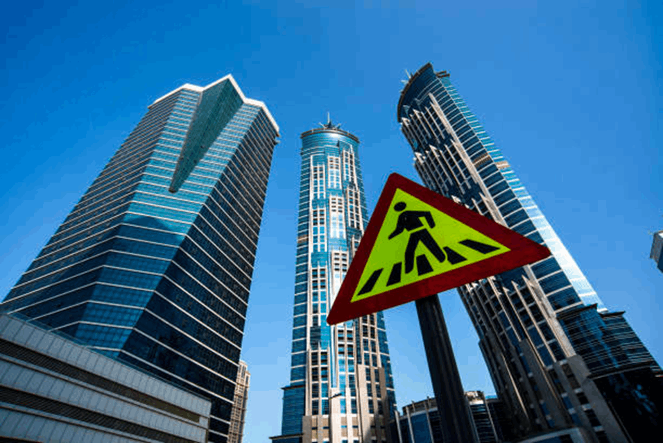 Traffic Road Signs in Dubai