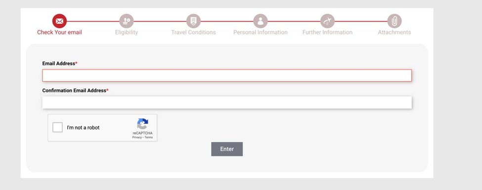 Morocco E-Visa Email Verification